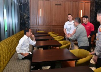 Presiden Jokowi Tinjau Hotel Nusantara di IKN