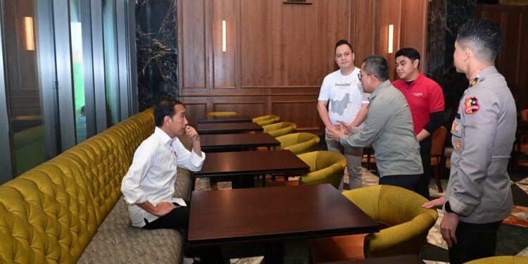 Presiden Jokowi Tinjau Hotel Nusantara di IKN
