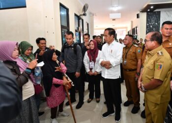 Presiden Joko Widodo Tinjau Fasilitas RSUD Dr. H. Bob Bazar di Lampung Selatan