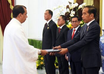 Presiden Terima Surat Kepercayaan 10 Dubes Negara Sahabat