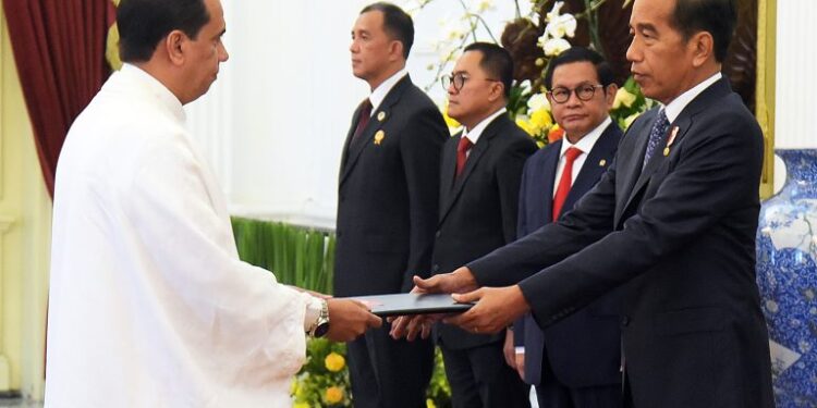Presiden Terima Surat Kepercayaan 10 Dubes Negara Sahabat