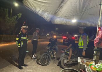 Cegah Bali, Polantas Patroli Tempat Kongkow Remaja di Barito Timur