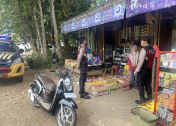 Polres Barito Timur Anjurkan Pemasangan CCTV dalam Patroli Dialogis di Tamiang Layang