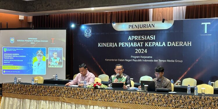 Pj Bupati Barito Timur Terpilih Sebagai Finalis Apresiasi Kinerja Penjabat Kepala Daerah Tahun 2024