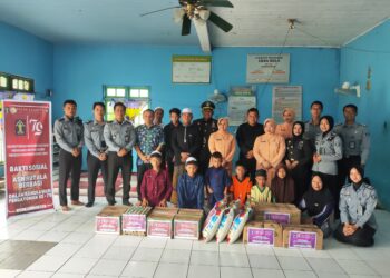 Kumham Peduli, Rutan Tamiang Layang Gelar Bakti Sosial di Dua Panti Asuhan