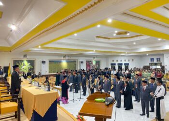 25 Anggota DPRD Barito Timur Periode 2024-2029 Resmi Dilantik