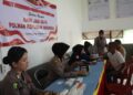 Polwan Polres Barito Timur Gelar Bakti Kesehatan dalam Rangka HUT ke-76