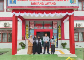 Perdana, Rutan Tamiang Layang Terima Siswa Prakerin dari SMK Negeri 1 Pugaan