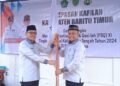 Pj Bupati Barito Timur Lepas Kafilah Festival Seni dan Qasidah XI untuk Bertanding di Palangka Raya