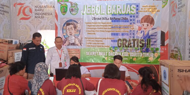 Asisten II Setda Barito Timur Luncurkan Program Jebol Barjas untuk Dukung UMKM