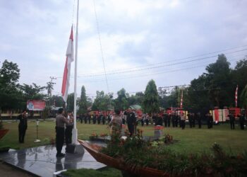 Polres Barito Timur Gelar Upacara Peringatan HUT ke-79 Kemerdekaan Republik Indonesia