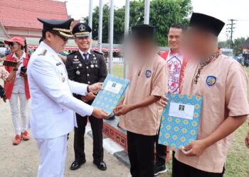 161 Warga Binaan Rutan Tamiang Layang Terima Remisi HUT ke-79 RI, Empat Orang Langsung Bebas