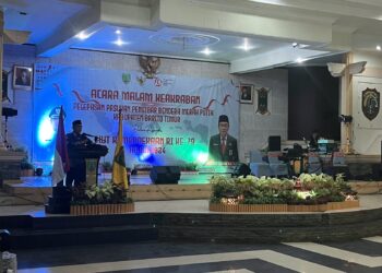 Pemkab Barito Timur Gelar Malam Pelepasan Paskibra di GPU Mantawara