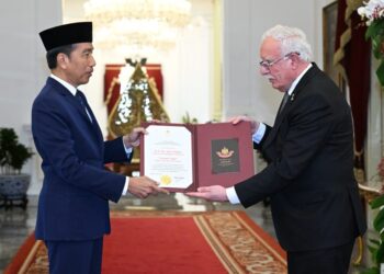 Presiden Jokowi Terima Penghargaan Tertinggi dari Palestina, Perkuat Dukungan Indonesia untuk Kemerdekaan Palestina