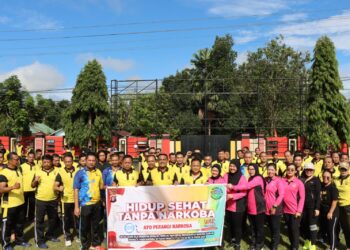 Polres Barito Timur Gelar Penyuluhan Bahaya Narkoba untuk Personil