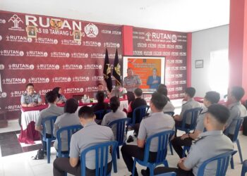 Arief Budi Prasetya Lakukan Penguatan Nilai ASN di Rutan Kelas IIB Tamiang Layang
