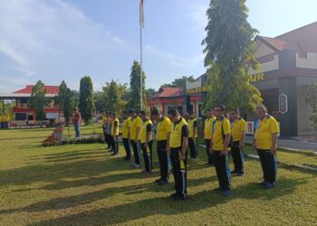 Kasat Narkoba Polres Barito Timur Ingatkan Personil Jauhi Narkoba