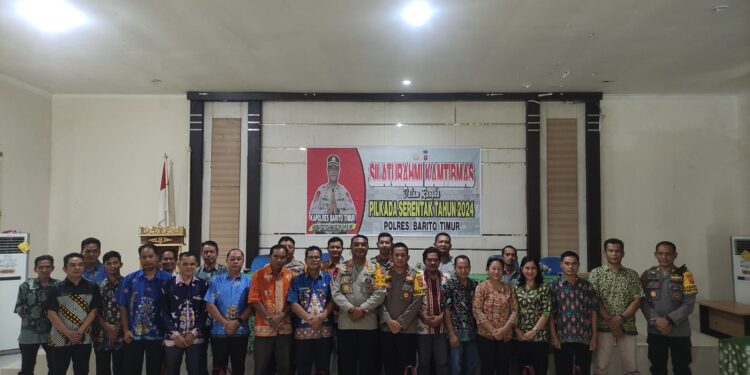 Polres Barito Timur Gelar Silaturahmi Kamtibmas untuk Amankan Pilkada Serentak 2024