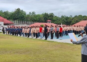 Pilot Project Rutan Bebas dari Narkoba: Pegawai dan Warga Binaan Rutan Tamiang Layang Ucapkan Ikrar Bersama