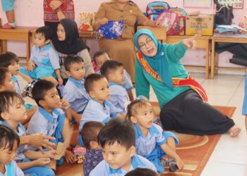 Bunda PAUD Barito Timur Dorong Edukasi dan Gizi Seimbang di TK Negeri Pembina Tamiang Layang