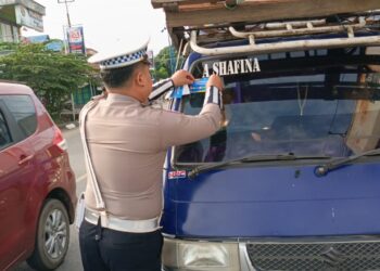 Polantas Berikan Ratusan Tilang dan Teguran Selama Operasi Zebra Telabang 2024