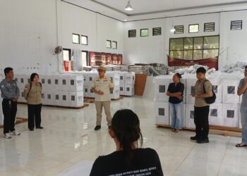 Pj Bupati Bartim Cek Kesiapan Logistik dan Keamanan Jelang Pilkada 2024