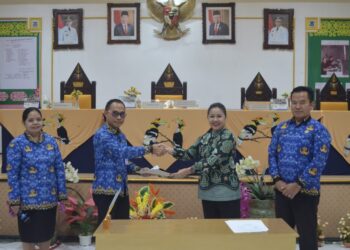 Pujiono Resmi Menjabat Plt Sekwan DPRD Barito Timur