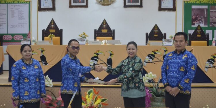 Pujiono Resmi Menjabat Plt Sekwan DPRD Barito Timur