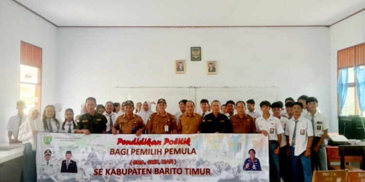 Kesbangpol Bartim Laksanakan Pendidikan Politik Bagi Pemilih Pemula