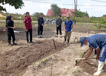 Kadivpas Kanwil Kemenkumham Kalteng Tinjau Lahan Garapan WBP