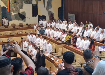 Pj Bupati Barito Timur Hadiri RDP Komisi II DPR RI