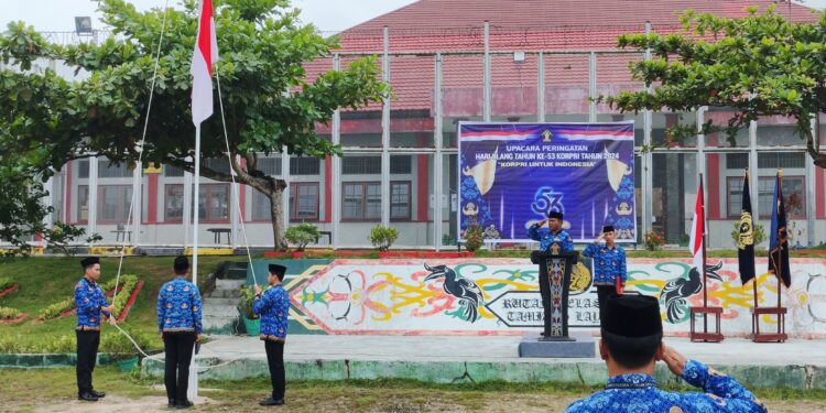 Rutan Tamiang Layang Gelar Upacara HUT ke-53 KORPRI