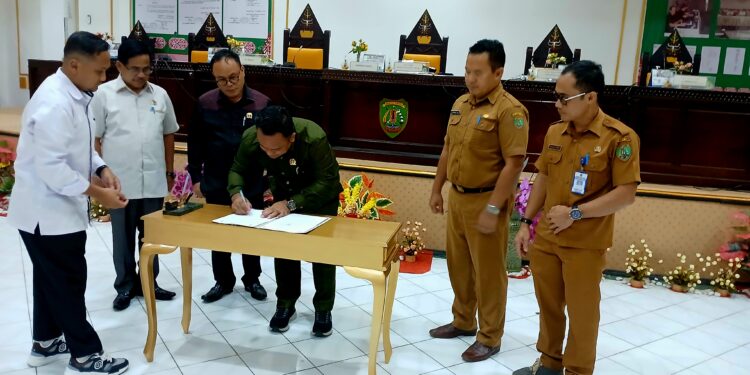 DPRD Kabupaten Barito Timur Resmi Bentuk AKD