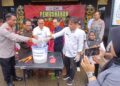 Polres Barito Timur Musnahkan 229,53 Gram Sabu