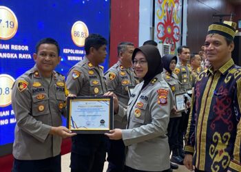 Polres Barito Timur Raih Pengakuan Inovasi Layanan Publik