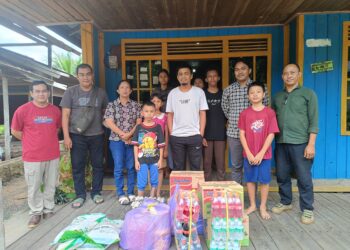 PWI Barito Timur Sambut Natal dengan Berbagi di Panti Asuhan Rumah Kasih