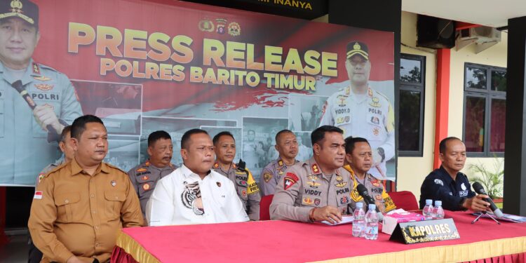 Refleksi 2024 : Polres Barito Timur Ungkap Kasus Menonjol dan Catat Peningkatan Kejahatan