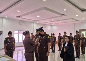 Denny Reynold Octavianus Resmi Menjabat Kasi Datun di Kejari Barito Timur