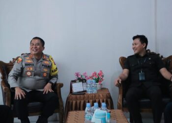 Kapolres Bartim Lakukan Kunjungan ke  Pengadilan Negeri Tamiang Layang