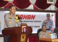 Wakapolda Kalteng Tekankan Pentingnya Sinergitas dalam Menjaga Kamtibmas Barito Timur