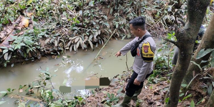 Penemuan Mayat Pemuda di Sungai Mampahe, Polisi Lakukan Penyelidikan