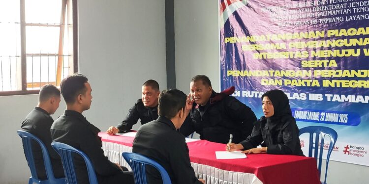 Rutan Tamiang Layang Bentuk Tim ZI Kejar Predikat WBBM 2025