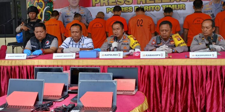 Polres Barito Timur Tangkap Residivis Pembobol Sekolah