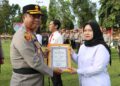 Kapolres Bartim Pimpin Apel Jam Pimpinan dan Pemberian Penghargaan