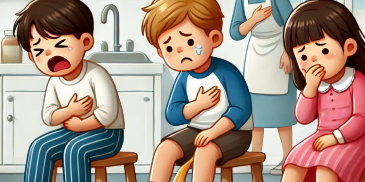 Tiga Bocah Dilarikan ke RSUD Tamiang Layang, Diduga Keracunan Makanan