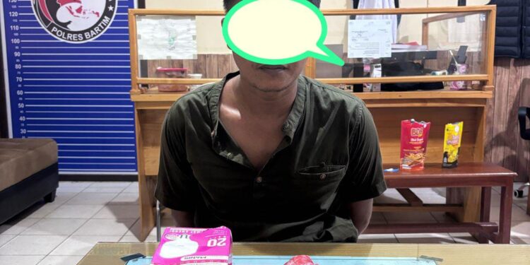 Pria di Tamiang Layang Diciduk Miliki Sabu Lima Gram Dalam Kotak Lampu