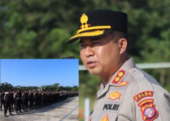 Polres Bartim Laksanakan Apel Kesiapsiagaan Peringati Hari Buruh Internasional