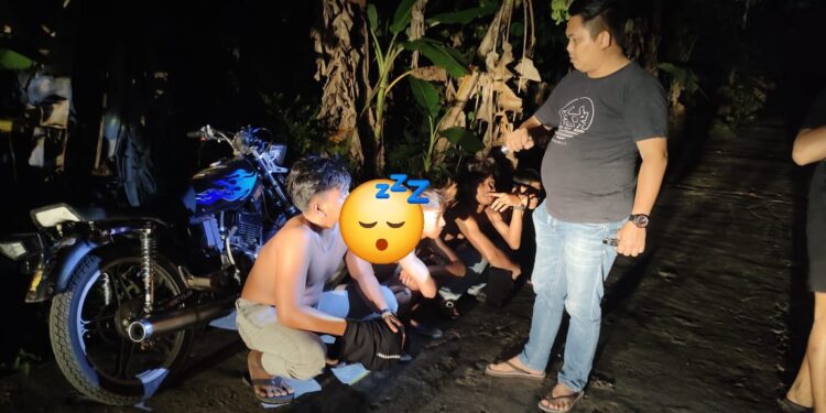 Empat Remaja Pesta Miras di Ampah, Polsek Dusun Tengah Lakukan Pembinaan
