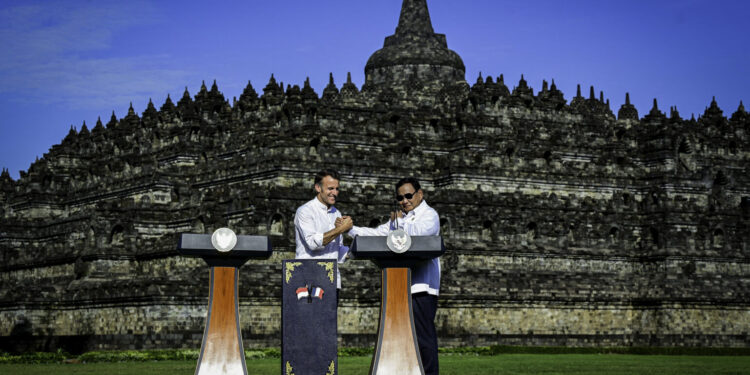 Indonesia – Prancis Luncurkan Kemitraan Strategis Kebudayaan di Candi Borobudur