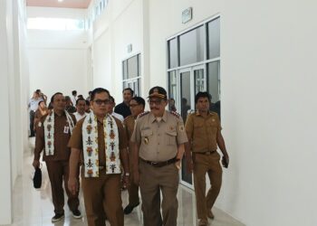 Asisten I Setda Bartim Dorong Layanan Kesehatan Prima Dengan Gedung Baru UPTD Puskesmas Pasar Panas